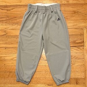 Adidas Kids Light Gray Baseball Pants ⚾️